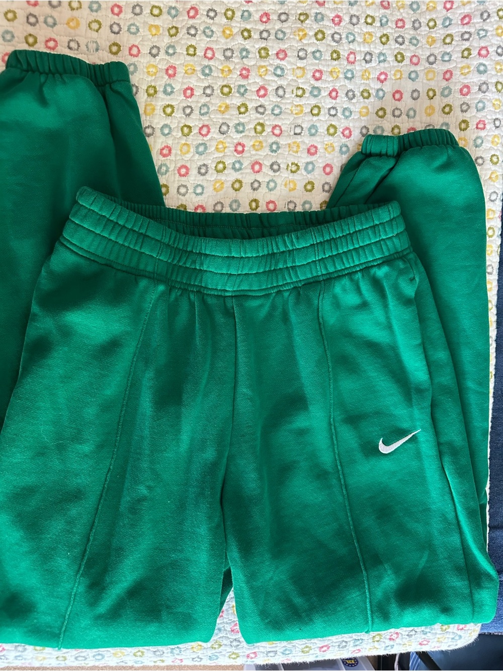 Nike Emerald Green Fleece Joggers